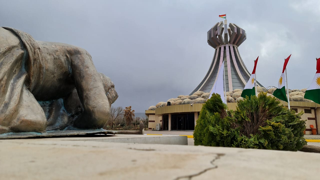 دیمه‌نێكی مۆنۆمێنتی هه‌ڵه‌بجه‌، وێنه‌: محه‌مه‌د هه‌ڵه‌بجه‌یی (كوردستان24)